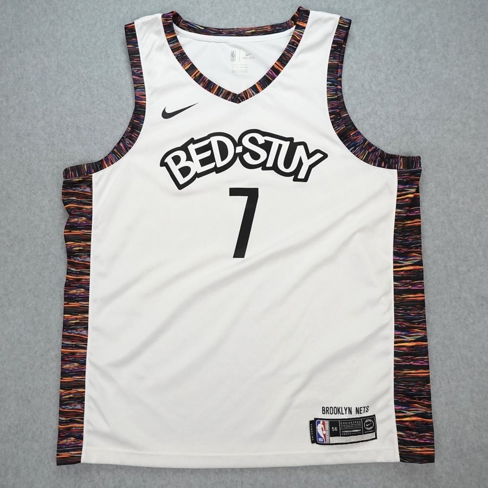 Bed-Stuy Nike Kyrie Irving Brooklyn Nets Swingman Biggie Coogi Jersey Men's 56